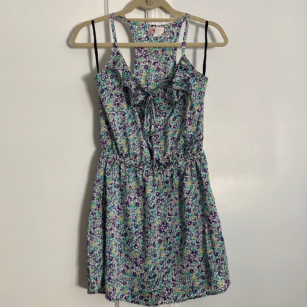 NWOT floral racer back tank summer dress size medium